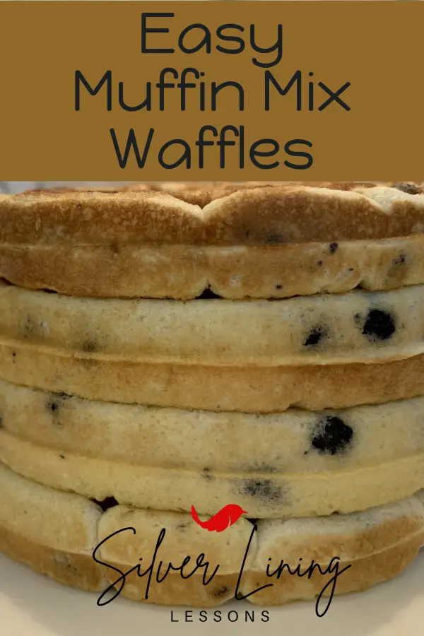 Quick & Easy Muffin Mix Waffles Silver Lining Lessons
