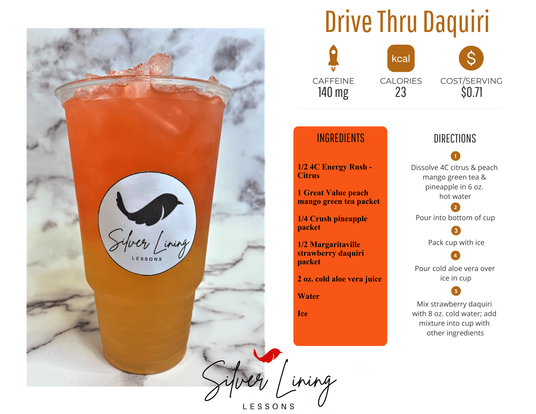 Drive Thru Daiquiri Silver Lining Lessons