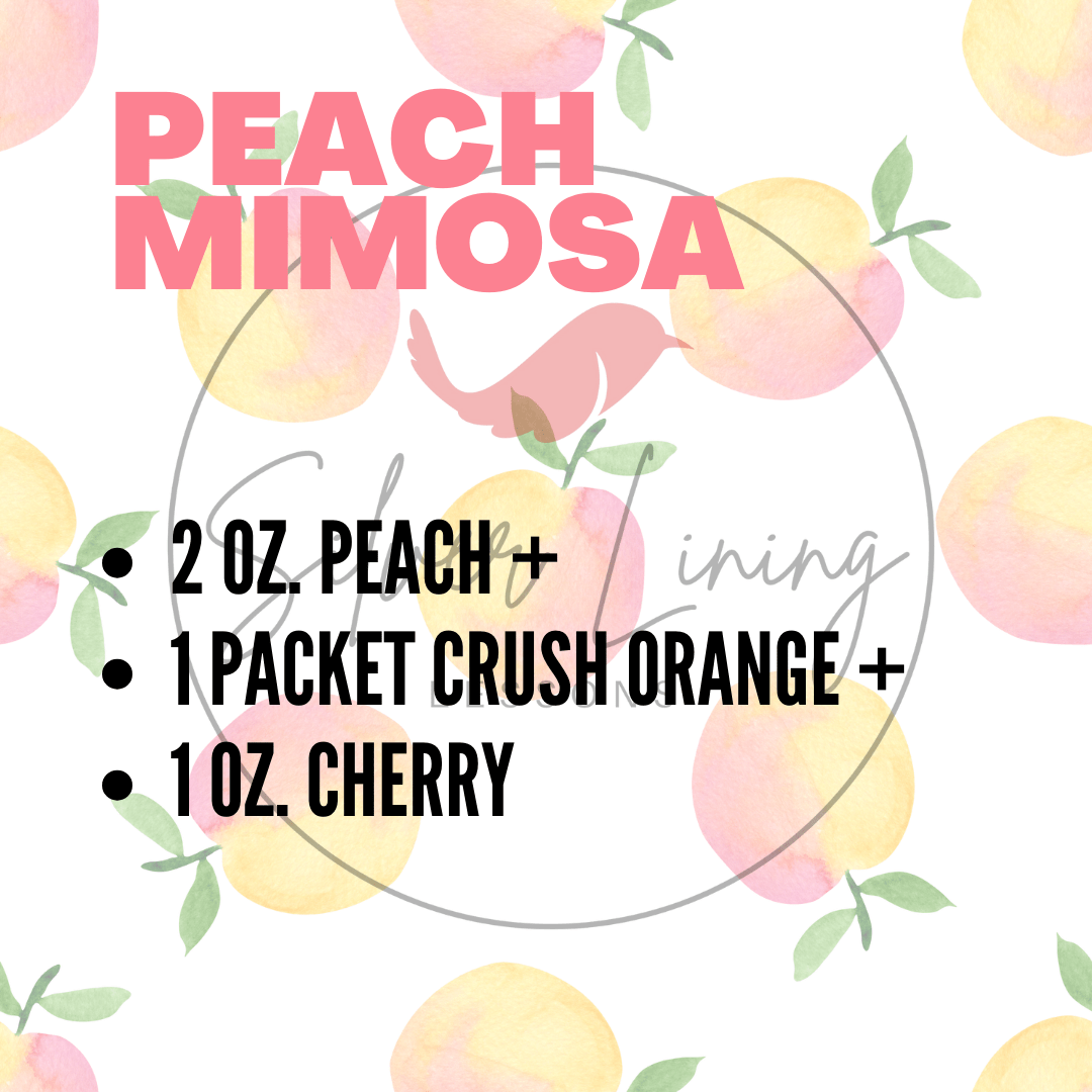 Peach Mimosa Water Silver Lining Lessons