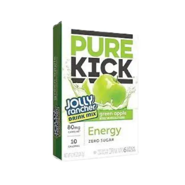 Pure Kick Jolly Rancher Green Apple Energy