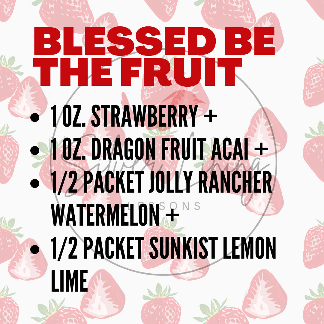 Blessed Be The Fruit Water - Silver Lining Lessons