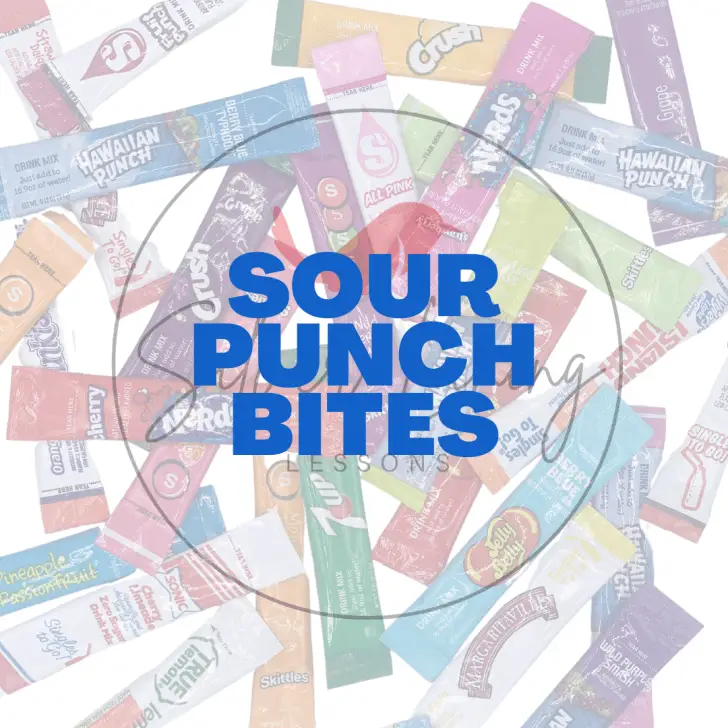 Sour Punch Bites Water Silver Lining Lessons